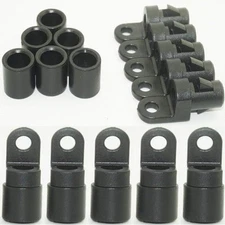 (Pack of 30) 1/4" Rope Terminal for Bungee Elastic Shock Cord Pad Hook... 