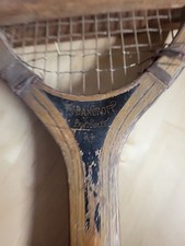 FJ Bancroft 1930 s The Winner Wooden Tennis R...