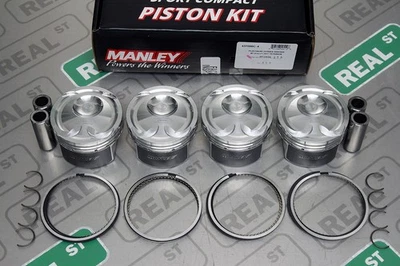 Manley Forged Pistons for Mustang Focus RS 2.3L Ecoboost 87.5mm STD Bore 9.5:1 - Image 1 of 4