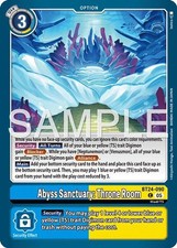2026 Digimon Card Game BT-24 - Abyss Sanctuary: Throne Room (#BT24-090 C, C, NM)
