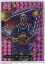 2023-24 Topps Cosmic Chrome Pink Galaxy Refractor Donte DiVincenzo #84 00gy