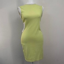Christopher Esber SSENSE Exclusive Green White Cut-Out / Negative Space Dress 8