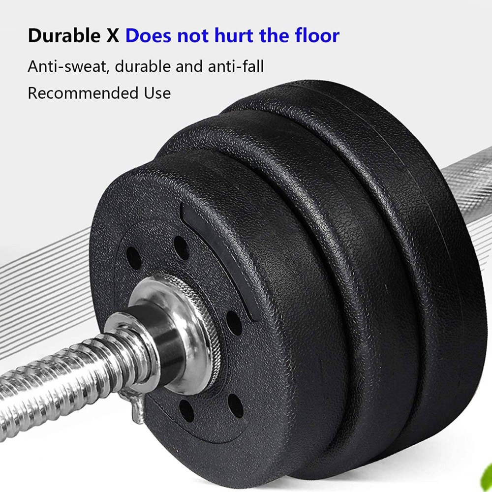 Coppia Dischi Dummbell Pesi Disco Per Bilanciere Manubri Da 2,5kg Bodybuilding foto 3