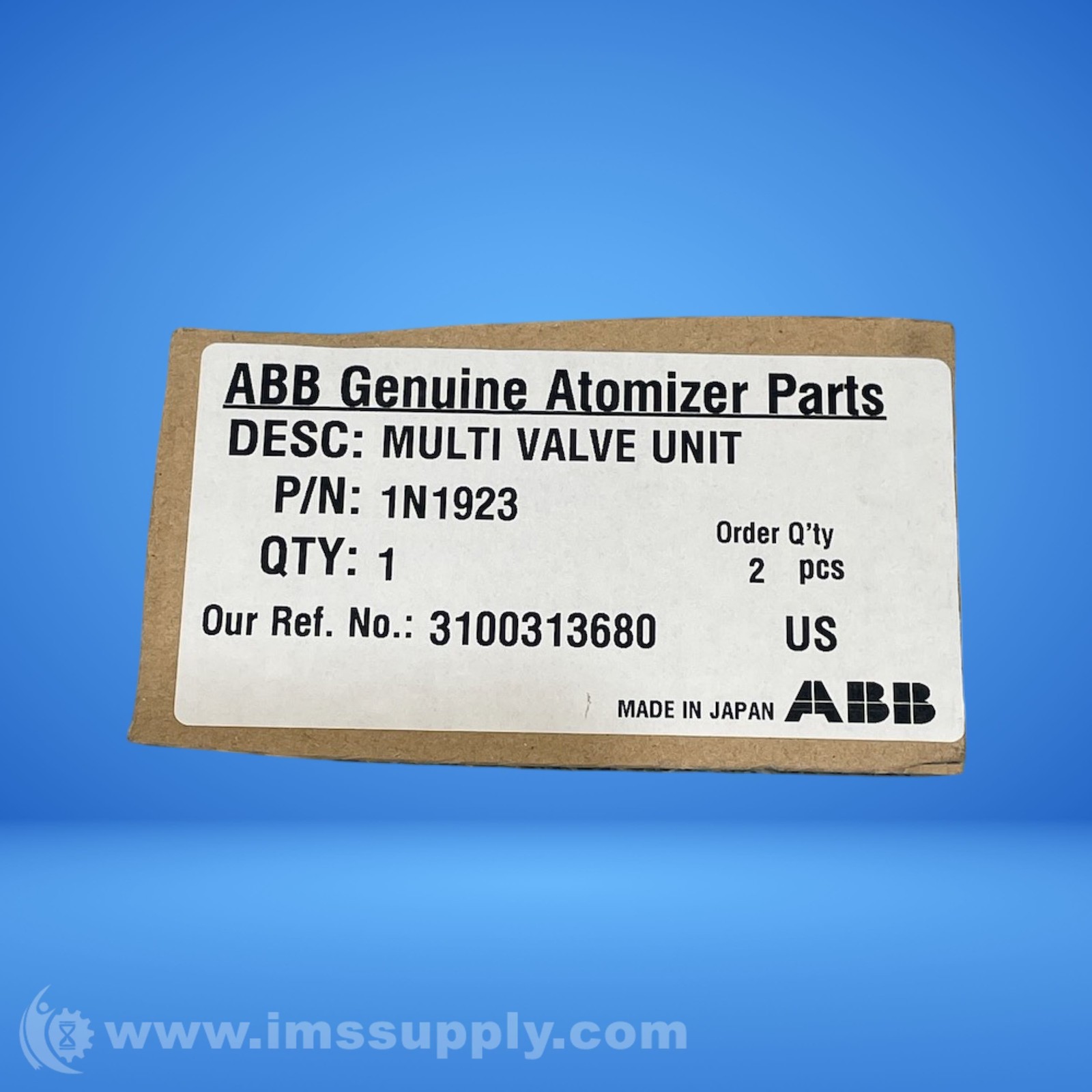 ABB 1N1923 Multi Valve Unit FNIP