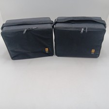 Lot of 2 Case Logic CD Cases Storage Portable Holds 26 Compact Discs Each