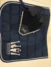 Spooks Dressurschabracke mit Fliegenmütze