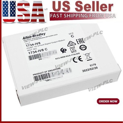 New Allen-Bradley 1734-IV8 POINT I/O 8 Point Digital Input Module US Free Tax