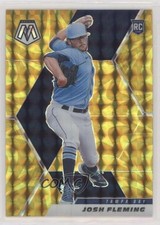 2021 Panini Mosaic Rookie Reactive Yellow Mosaic Prizm Josh Fleming #263 03rx