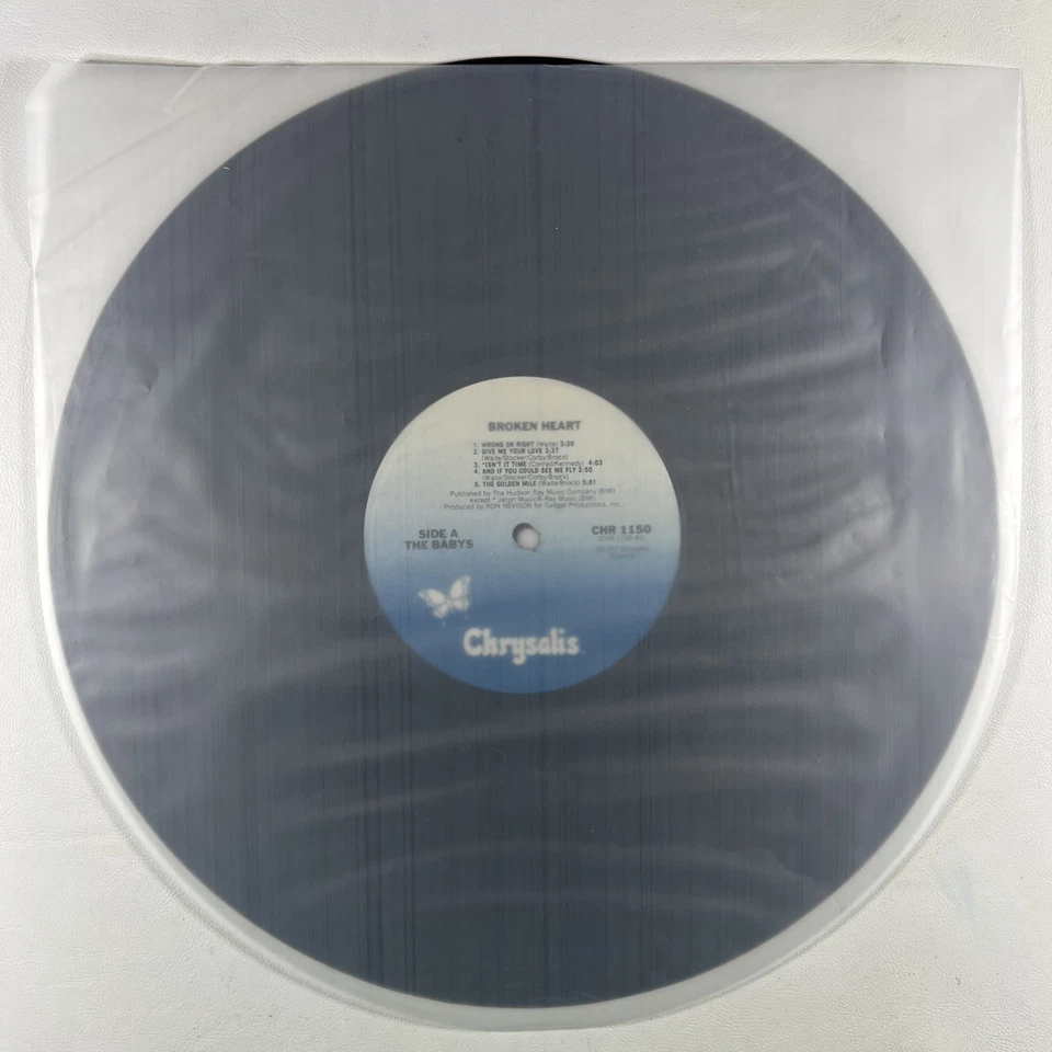 The Babys “Broken Heart” LP/Chrysalis CHR 1150 (EX) 1977 - Image 3 of 4