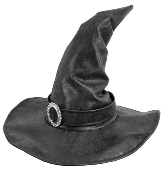 Witch Hat Halloween Fancy Dress Wizard Gothic Costume Hat Adult Accessory