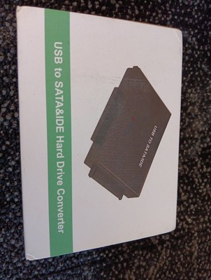USB 3.0 to SATA and IDE Hard Drive Converter NIB Free Shipping M139
