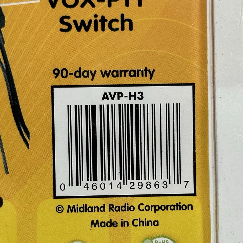 MIDLAND X-TRA TALK ADVENTURE SURVEILLANCE HEADSETS AVP-H3 IN EAR SPEAKER - Image 4 of 4