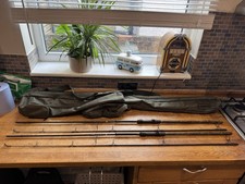 Nash Special Edition Camo 10ft 3lb TC Dwarf Rods x 2 & Bag Carp Fishing Rare
