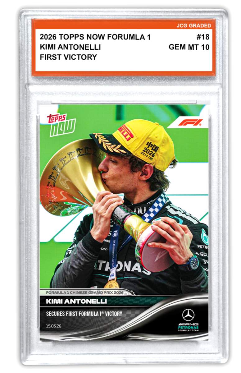Kimi Antonelli 2026 Topps Now #18 Formula 1 Graded Gem Mint 10 | eBay
