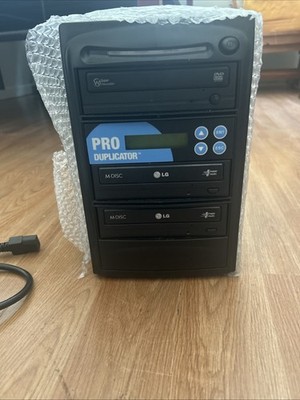 Pro Duplicator 1 To 2 CD DVD Drives Burner Duplication Tower / Tested / Read