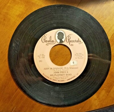 John Fred Playboy Band- Judy in disguise/ Lights go out 45