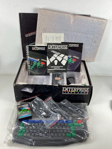 Vintage ENTERPRISE 64 Home Computer System - Rare PAL Boxed Working #116 - Picture 6 of 24