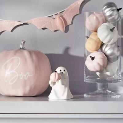 Bootiful Ceramic Ghost Halloween Decorative Figurine Target