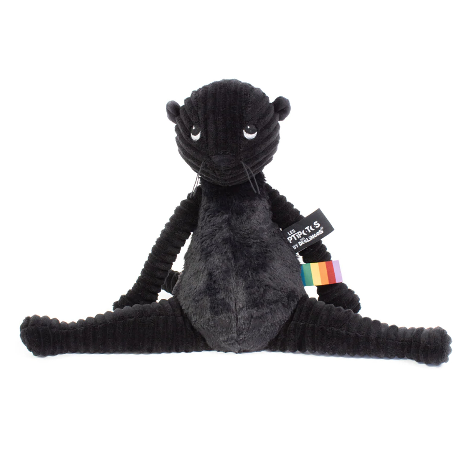 Плюшевая игрушка Les Deglingos Ptipotos Namastou с изображением Выдры, 10.25(сидя)