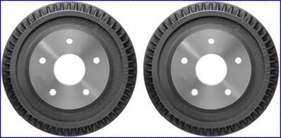 2x BREMSTROMMEL / TROMMELBREMSE L + R FÜR DODGE RAM 1500 PICKUP 1994 - 1999