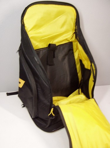 Paddletek TOUR BAG Pickleball Backpack in Black & Yellow EXCELLENT CONDITION! - Picture 7 of 7