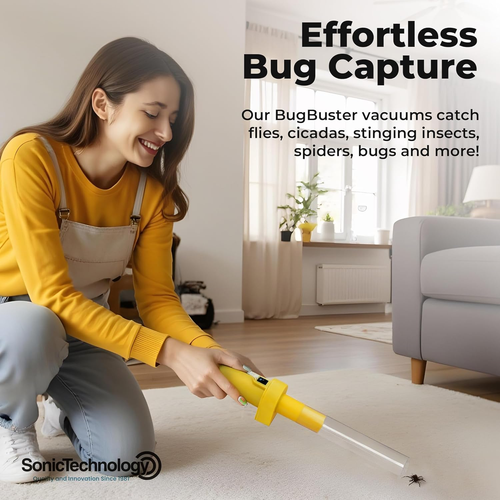 Bugbuster BB100 - Cordless Bug Catcher, Spider Vacuum Grabber for Adults & Kids, - Picture 3 of 12