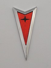 2004-2005-2006 Pontiac Gto Rear Trunk Lid Arrowhead Arrow Emblem 04-06 Chrome