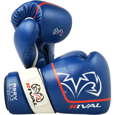 Rival Boxing RS2V Sparringhandschuhe 2.0 Blau 12oz 14oz 16oz 18oz Trainings