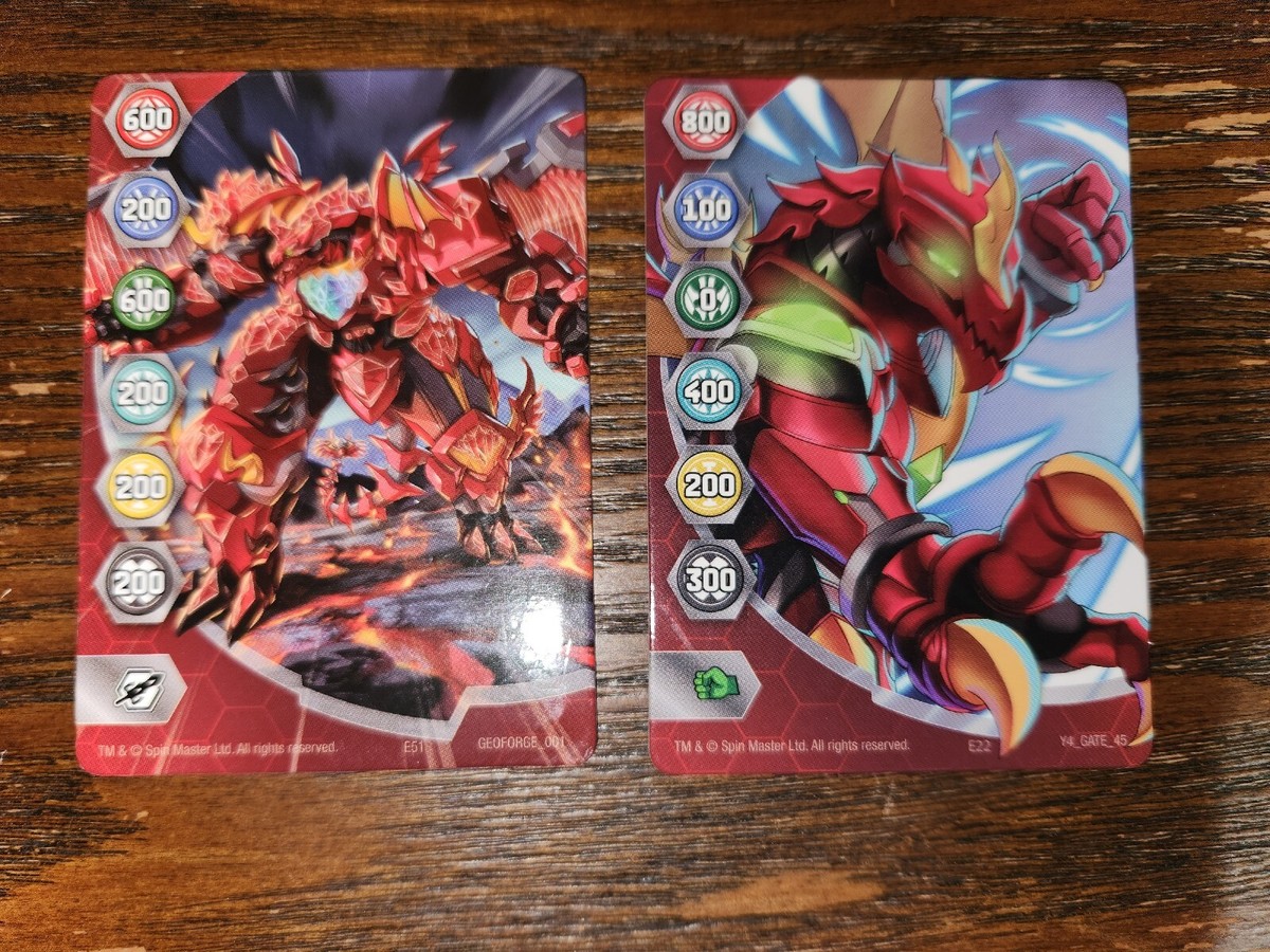 Bakugan Battle Brawlers Lot of 9 Bakugan 2 Magnetic and 9 Reg