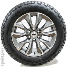 4 New Takeoff Chevy Suburban Tahoe 20" Factory OEM Wheels Rims Gdyr AT Tires RST