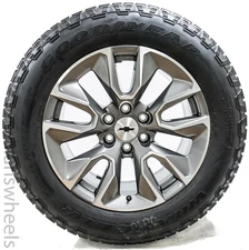4 New Takeoff Chevy Suburban Tahoe 20" Factory OEM Wheels Rims Gdyr AT Tires RST