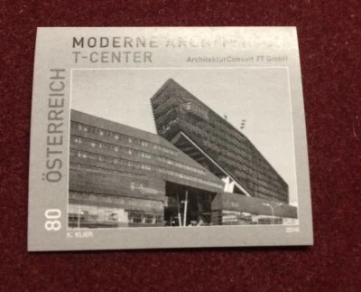 SCHWARZDRUCK 2016 MI: 3292 "MODERNE ARCHITEKTUR (VIII)"  **/pofri - Bild 1 von 3