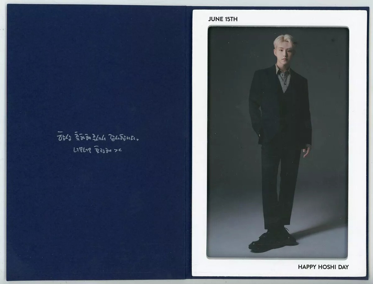Hoshi Seventeen Happy Day Birthday Package JAPAN | eBay