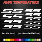 FITS SS HI-TEMP PREMIUM BRAKE CALIPER DECALS STICKERS CAST VINYL Camaro