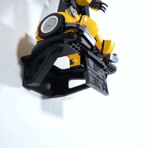 Wandhalterung für LEGO Icons Transformers Bumblebee 10338 robustes 3D-gedrucktes Design - Bild 5 von 8