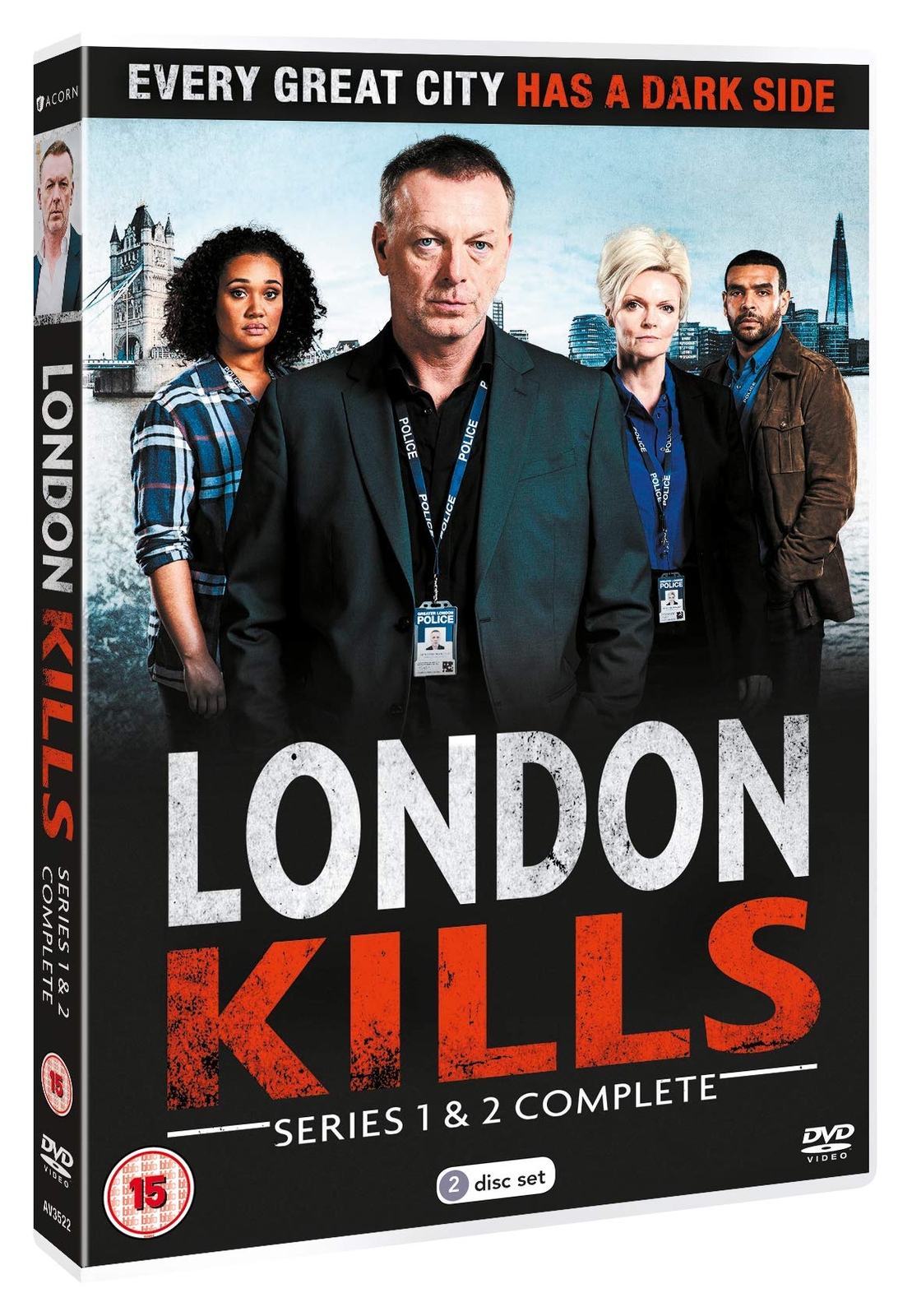 London Kills - Series 1 and 2 Box Set (DVD) Tori Allen-Martin Bailey Patrick