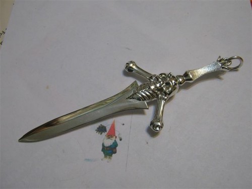 Devil May Cry Spada di Dante Rebellion ciondolo Argento 925-produzione artigiana - Foto 4 di 5