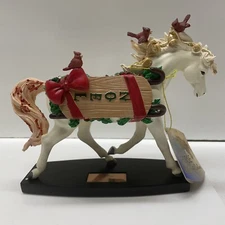 New Horse of a Different Color Noel Arabian #20604 White Horse Holiday Decor