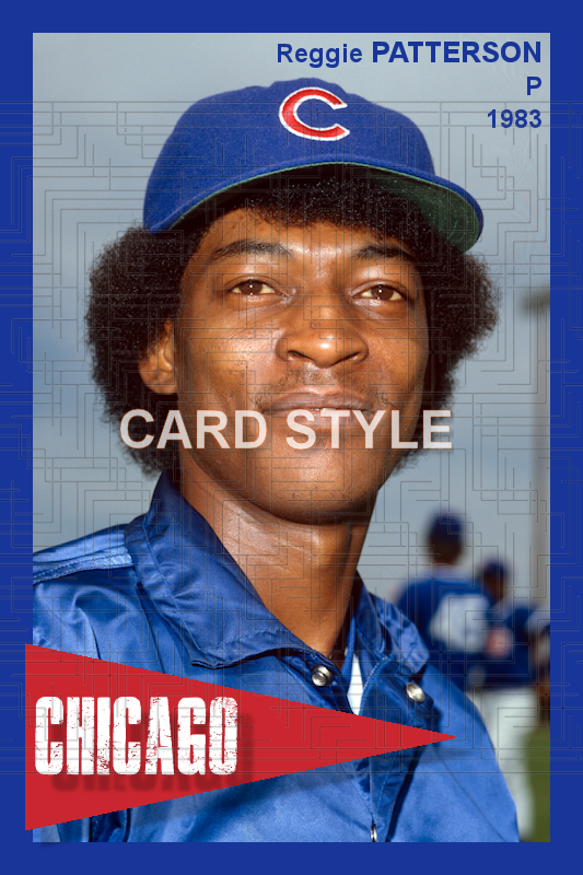 chicago cubs 推定80s RICK SUTCLIFFE Photo in action Chicago Cubs #3 (c) Cy Young