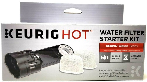 Keurig Hot Water Filter Starter Kit Classic Series assembly and 4 Month Supply - Picture 3 of 7