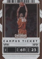 2020-21 Panini Contenders Draft Picks - Variation Campus Ticket #48 LaMarcus...