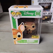 Bambi Flocked - Hot Topic Exclusive Disney Series 6 Funko Pop! Vinyl Figure #94