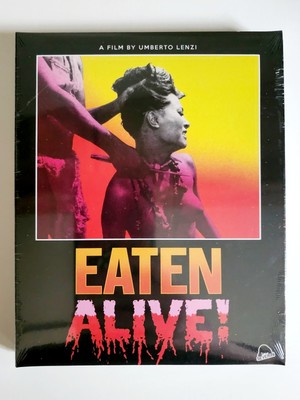Eaten Alive! (1980): Blu Ray w/ Slipcover Sealed New Mint Severin Ships in Box