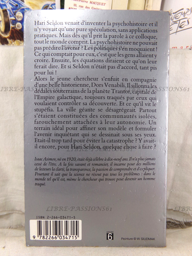 PRÉLUDE À FONDATION, ISAAC AZIMOV, ÉDITIONS POCKET, 1999 - Picture 2 of 17