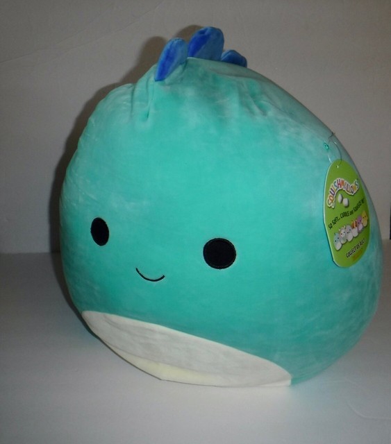squishmallow plush teal dino 16 inch