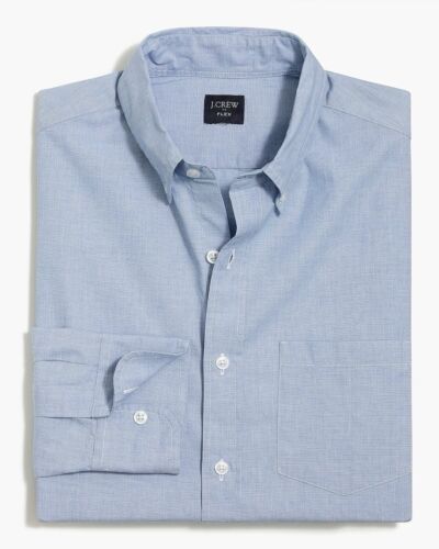 J Crew Blue Men’s S Slim Untucked flex casual shirt #l0461 - Picture 2 of 6