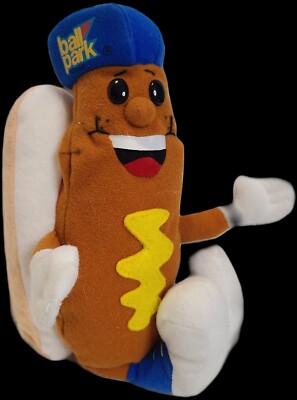 Ball Park Marke Franks Hotdog Plüschtier 11 Zoll Plüschtier Stofftier Sammlerstück Baseball