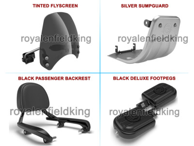 Genuine Royal Enfield 4 PCS Meteor 350 Accessories Combo-3