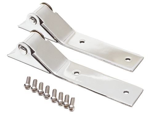 Charnières de ridelle inox anti-corrosion pour coffre Jeep Wrangler YJ
