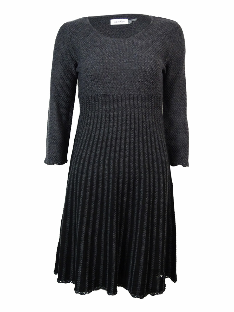 calvin klein solana knit dress
